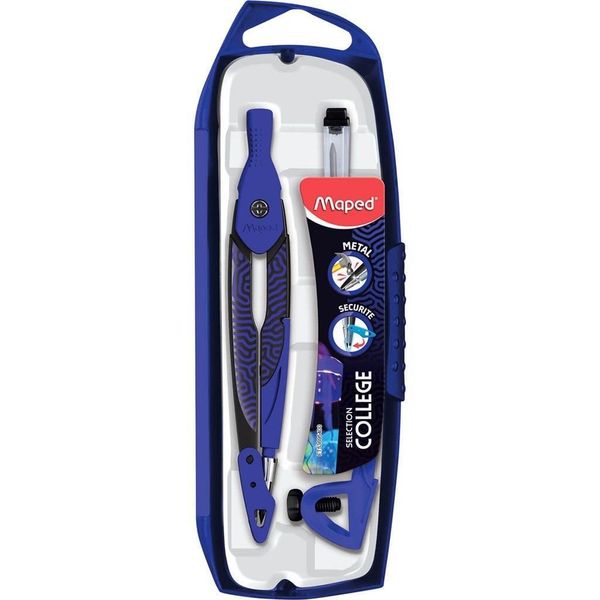 Maped 536954 Scatola Di Bussole Maped College Deepsea Paradise, 3 Pezzi-image