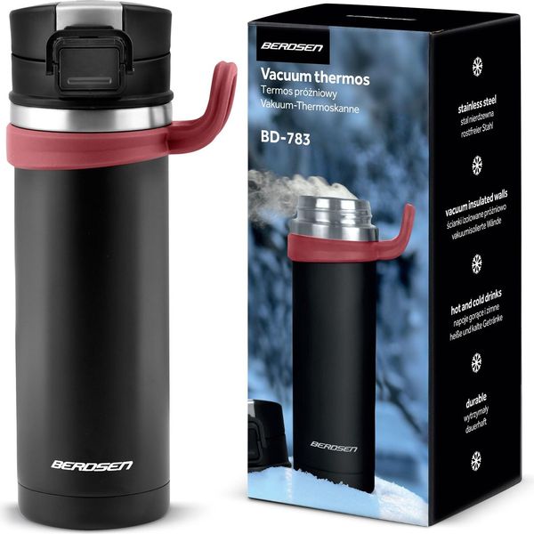 Berdsen Vakuová Termoska 450 Ml BD-783 čErná-image