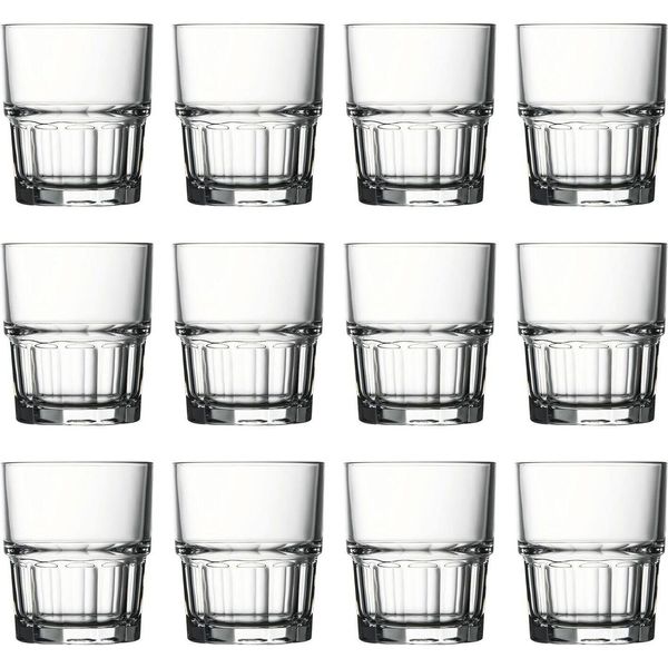 Bicchieri Per Acqua, Bicchieri Per Bevande, Bicchieri Per Succhi Di Frutta (12 Pezzi, 200 Ml) - Successivi, Robusti Ed Eleganti,-image