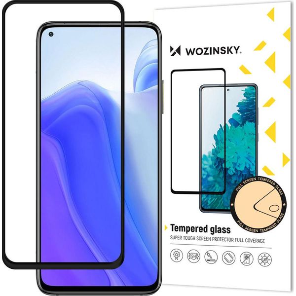 Wozinsky Vetro Temperato Protettivo Per Xiaomi Redmi Note 9T 5G/Redmi Note 9 5G - Nero KP9804-image