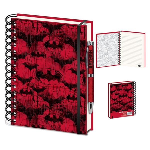 Pyramid International The Batman Wiro Notizbuch A5 Rosso-image