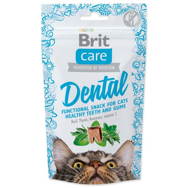 Brit Care Cat Snack Dental 50G-image