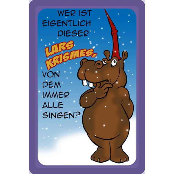 Vianmo Insegna In Legno 30X20 Cm Wer Ist Dieser Lars Krismes-image