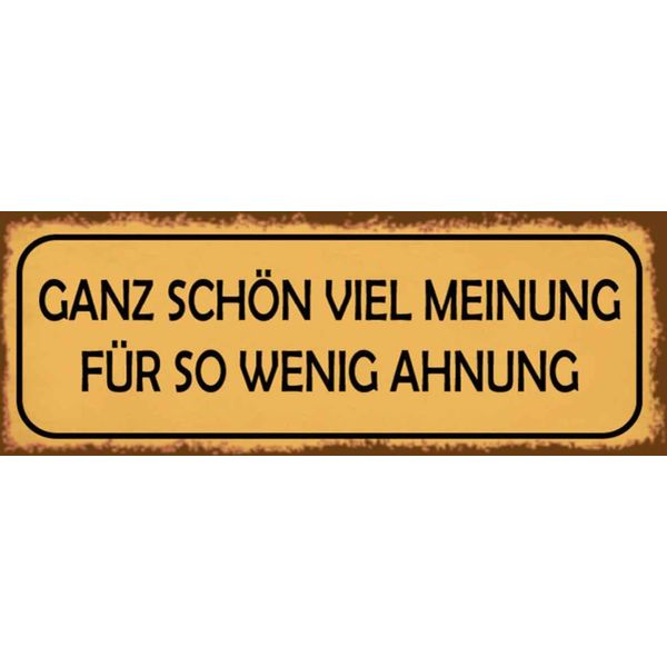 Vianmo Insegna In Legno 10X27 Cm Ganz SchöN Viel Meinung FüR So-image