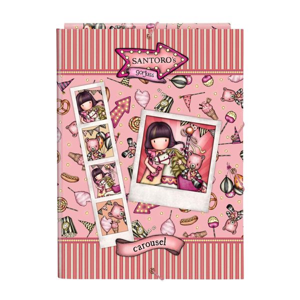Volantino Gorjuss Carousel Colori Salmone A4 (26 X 33,5 X 2,5 Cm)-image