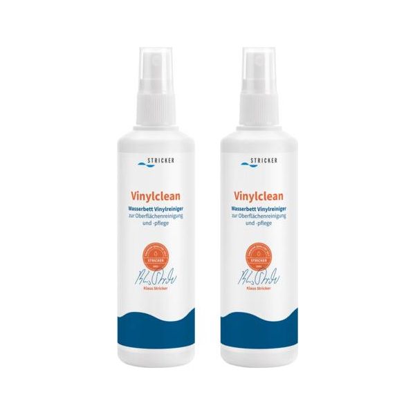 Spray Per La Cura Del Vinile Del Letto Ad Acqua - Stricker Vinylclean - 2X 125Ml - Protegge E Cura Il Letto Ad Acqua-image