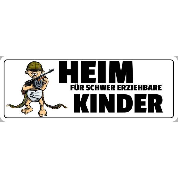 Vianmo Insegna In Legno 10X27 Cm Heim FüR Schwer Erziehbare Kinder-image