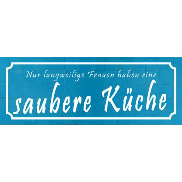 Vianmo Insegna In Legno 10X27 Cm Langweilige Frauen Saubere KüChe-image