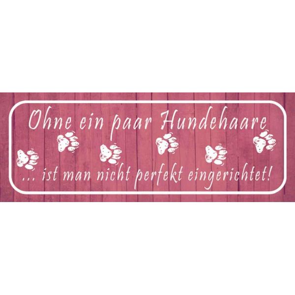 Vianmo Insegna In Legno 10X27 Cm Ohne Hundehaare Nicht Perfekt-image