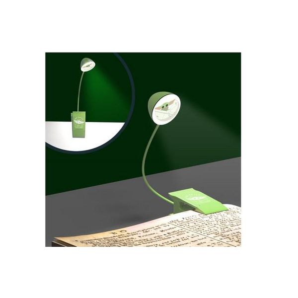 Star Wars Lampada Luce Notturna Mandalorian Grogu Luce Libro-image