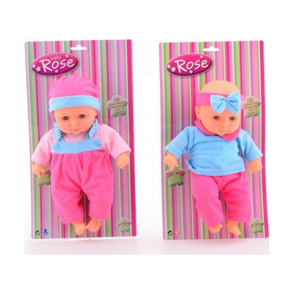 Baby Rose Bambola Baby Rose +/- 30 Cm. 27443-image
