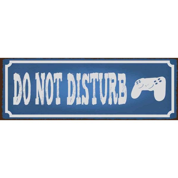 Vianmo Insegna In Legno 10X27 Cm Do Not Disturb Nicht StöRen-image