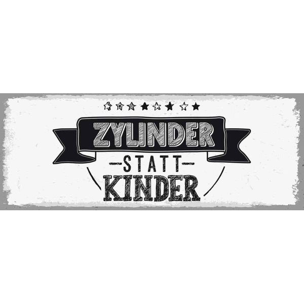 Vianmo Insegna In Legno 10X27 Cm Lustig Zylinder Statt Kinder-image