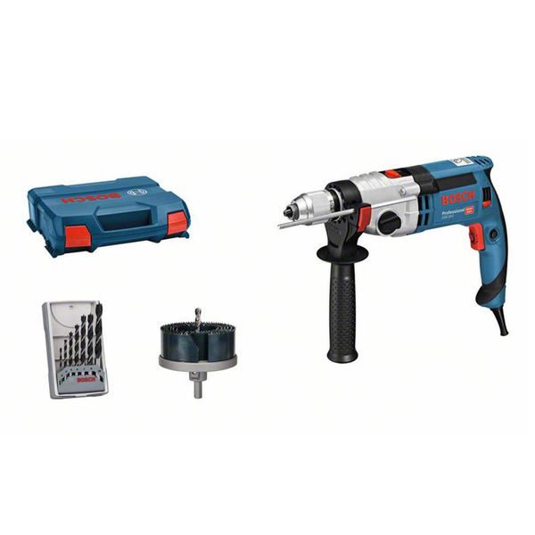 Bosch 060119C802 Bosch Gsb 24-2 Trapano A Percussione Professionale-image