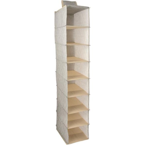 Organizzatore Pensile A 8 Scomparti Contenitore Pensile Scaffale Pensile Armadio Per Tessuti-image