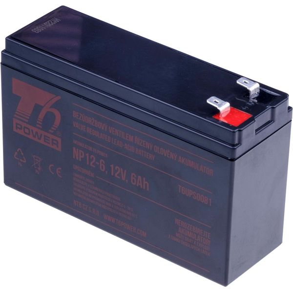 Set Di Batterie T6 Power Per Apc Back-Ups BE400, Vrla, 12 V-image