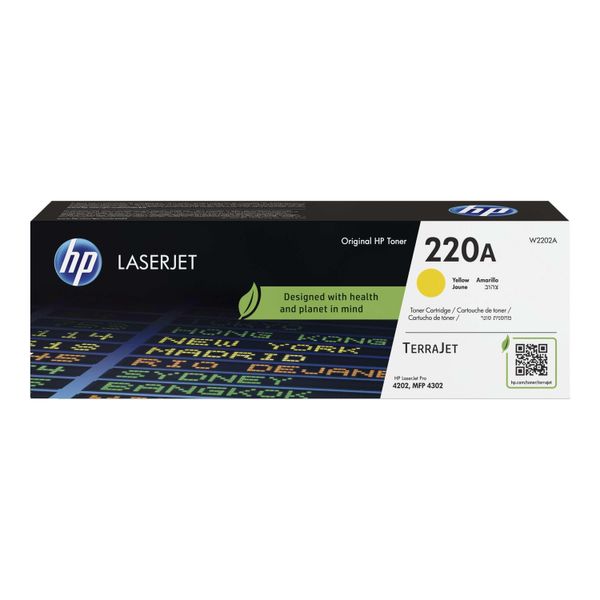 Original Hp Color Laserjet Pro 4202 Series (W2203A / 220A) Toner Magenta-image