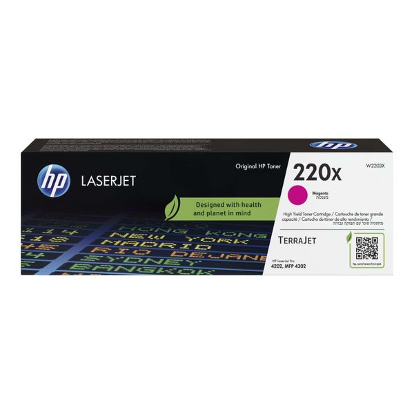 Original Hp Color Laserjet Pro Mfp 4302 Fdn (W2202X / 220X) Toner Gelb-image