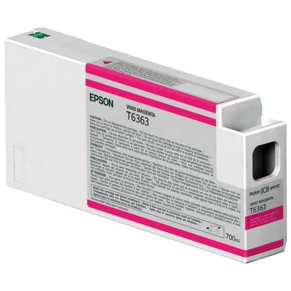 Original Epson Stylus Pro 9890 Spectroproofer (C13T636300 / T6363) Druckerpatrone Magenta-image