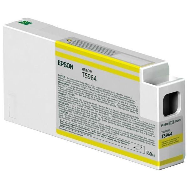 Original Epson Stylus Pro 9700 (C13T596400 / T5964) Druckerpatrone Gelb-image