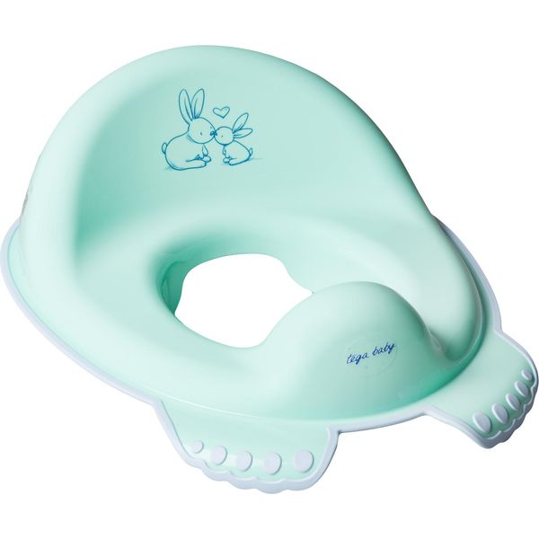 Tega Baby Sedile Antiscivolo Per Wc Coniglietti Verde-image
