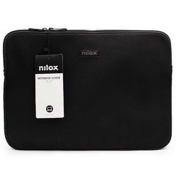 Nilox NXF1501 Custodia Per Laptop Da 39,6 Cm (15,6") Coperchio Protettivo Nero"-image