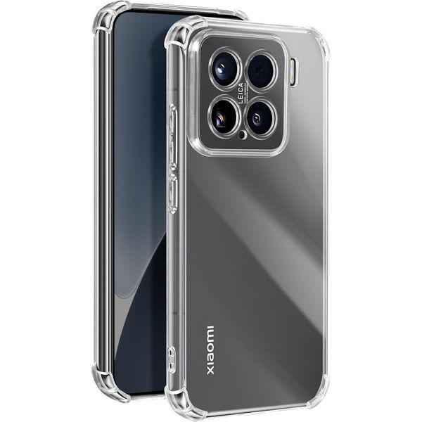 Avizar, Custodia Bumper Per Xiaomi 15 Pro Con Angoli Antiurto, Trasparente-image