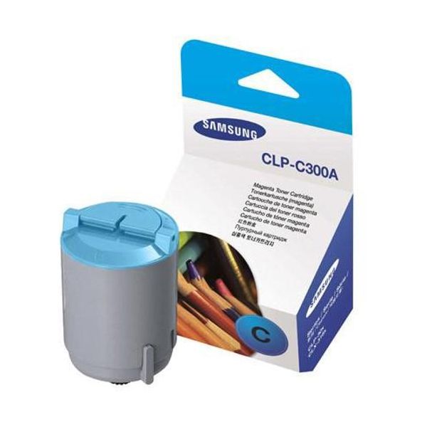 Samsung CLP-C300A - Cartuccia Toner / Ciano (± 1.000 Pagine)-image