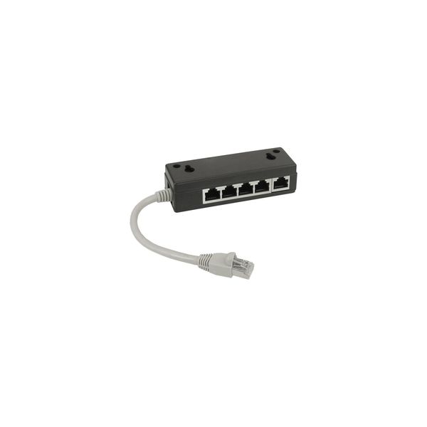 Inline® 69935 Distributore Isdn 5X Presa RJ45 Cavo Da 15 Cm Con Resistenze Di Terminazione-image