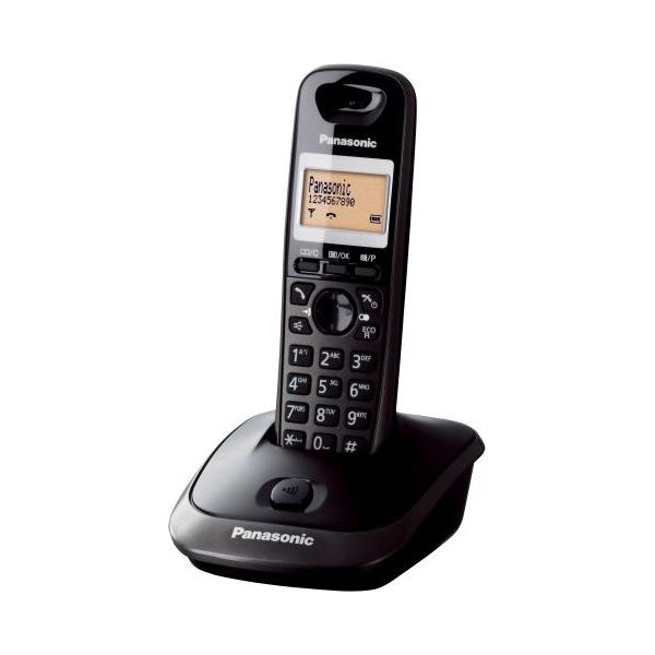 Panasonic KX-TG2511FX Telefono Dect Telefono Id Chiamante Nero-image