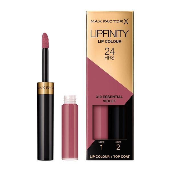 Max Factor Lipfinity Lip Colour Rossetto Liquido 310 Essential Violet-image