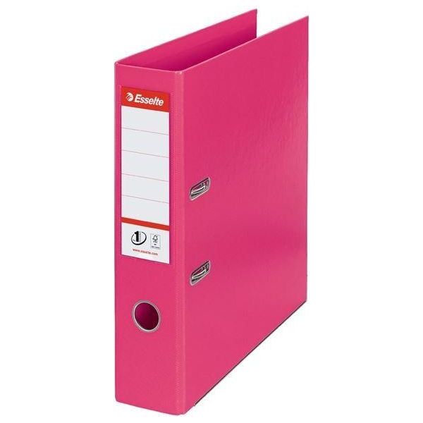 Cartella A Leva A4 Esselte No.1 Power, Plastica Piena, Dorso 7,5 Cm, Fucsia-image