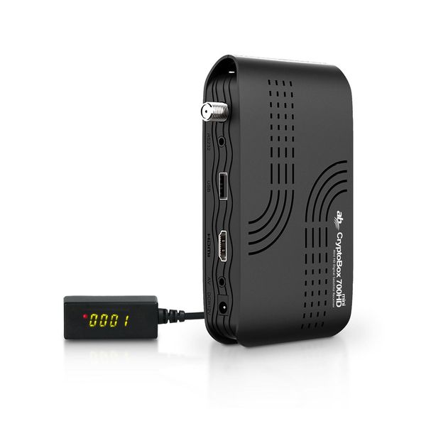 Ab Cryptobox 700HD Mini Ricevitore Satellitare Lettore Multimediale Full Hd 1080P H.265 Hevc Ricevitore-image