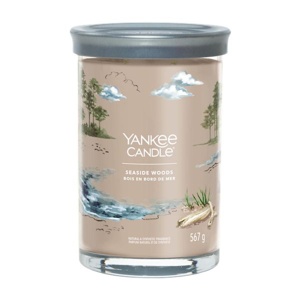 Yankee Candle - Candela Seaside Woods Signature Tumbler - Candela Profumata 567,0G-image