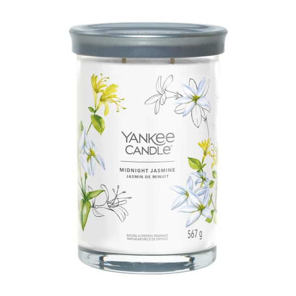 Yankee Candle - Candela Tumbler Signature Midnight Jasmine - Candela Profumata 567,0G-image