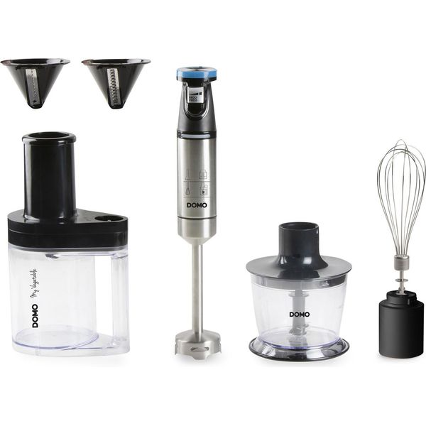 Frullatore A Immersione Multifunzione In Acciaio Inox Da 800 W Domo Do9254M-image