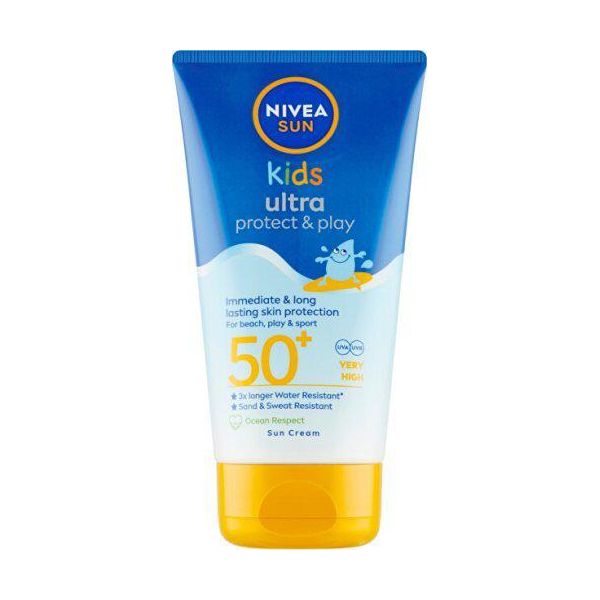 Nivea - Sun Kids Ultra Protect & Play SPF50+ - Latte Solare Resistente All'acqua Per Bambini 150 Ml-image