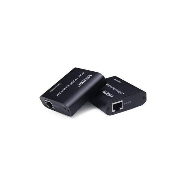 Estensore Hdmi Premiumcord A 60 M Full Hd 1080P Su Un Cavo Cat5E/6/6A/7, Impostazione Edid-image