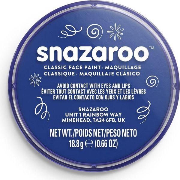 Snazaroo Face Paint Blu Reale 18Ml-image