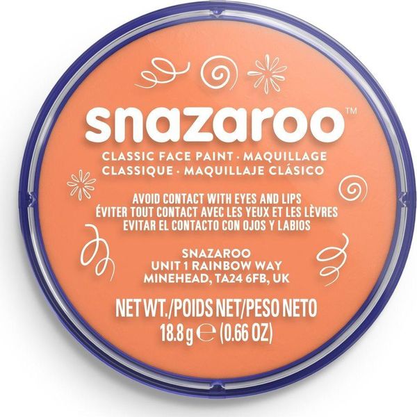Snazaroo Colore Viso Albicocca 18Ml-image
