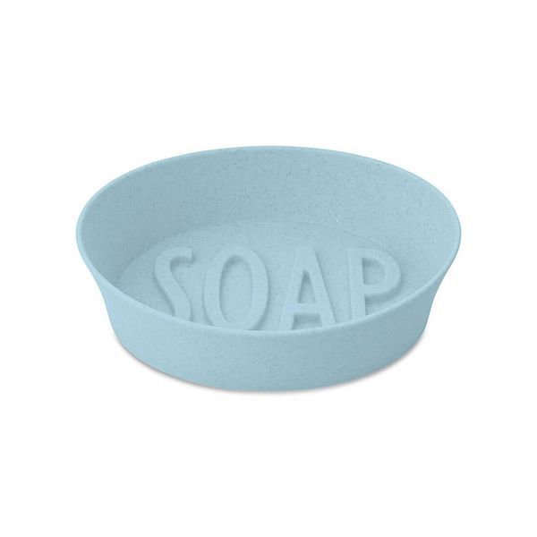Koziol Portasapone Sapone, Portasapone, Plastica, Blu Riciclato, 1413126-image