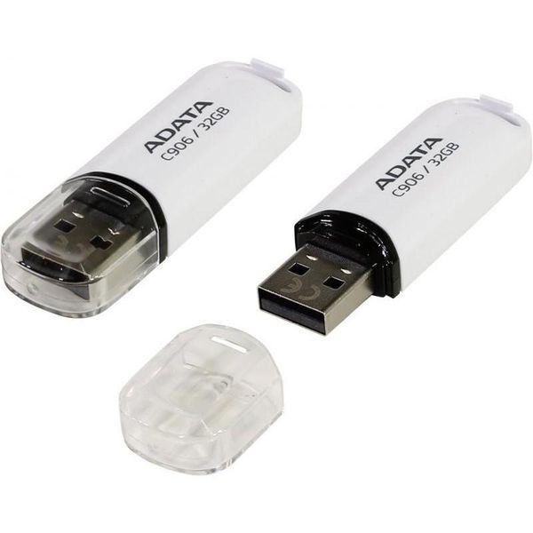 Adata Adata AC906-32G-RWB Unità Flash Usb Da 32 Gb Usb Type-A 2.0 Blu, Trasparente-image
