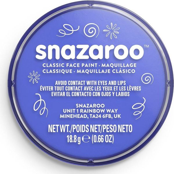 Snazaroo Face Paint Blu Cielo 18Ml-image