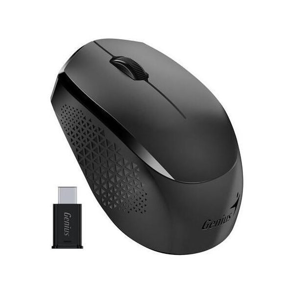 Genius NX-8000S Type-C, Mouse, Wireless, Ottico, 1200DPI, 3 Pulsanti, USB-C, Nero-image
