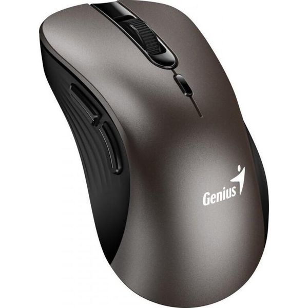 Genius Ergo 8100S/Ergonomico/Ottico/Destro/1 600 Dpi/Usb Senza Fili/Champagne Titanium-image
