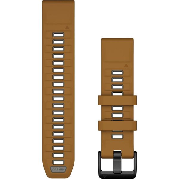 Garmin Quickfit - Fascia - Smartwatch - Marrone - Grigio - Garmin - Approach S60 - Approach S62 - Approach S70 - 4-image