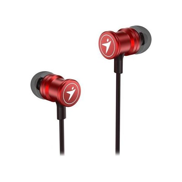 Genius HS-M316 /Cuffia Con Microfono/ Jack 3,5 Mm - 4 Pin/ Rosso-image