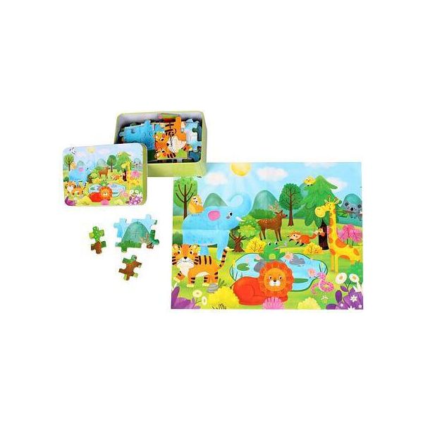 Puzzle Mondo Degli Animali 100 Pezzi-image