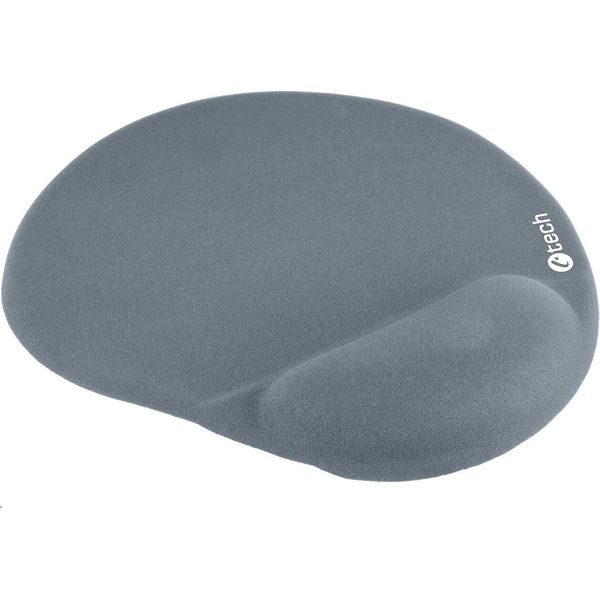 Tappetino Per Mouse C-TECH In Gel MPG-03, Grigio, 240X220 Mm-image