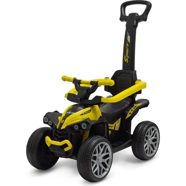 Sdraietta Baby Mix Mega Prime Eva Con Barra Di Guida Giallo-image